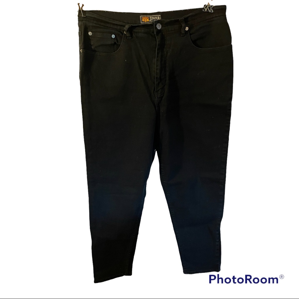 Black Stretchy Jeans Route 66 Brand